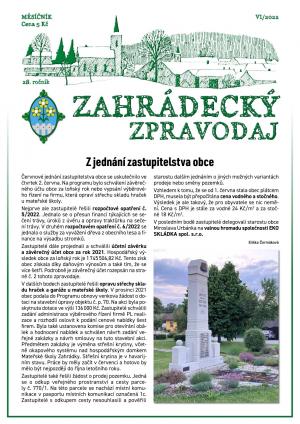 Zahrádecký zpravodaj - červen 2022